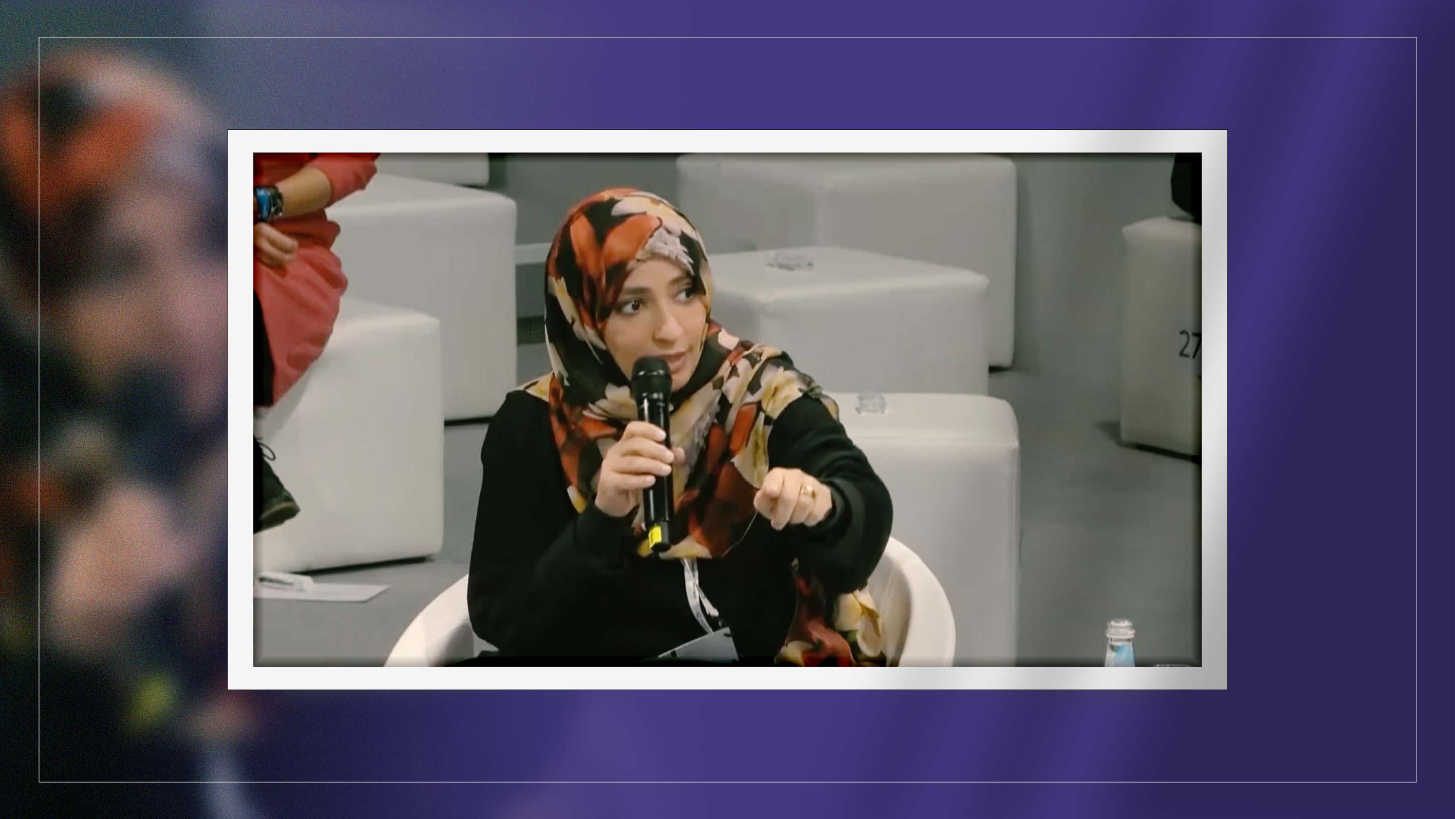 Tawakkol Karman participates in MSC2022